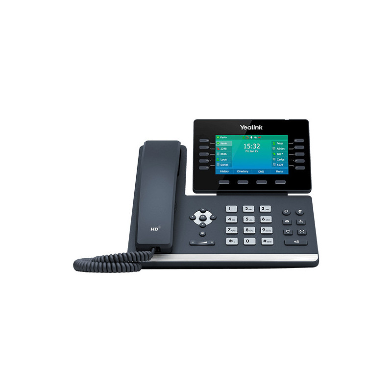 Yealink SIP-T54W IP-puhelin musta 10 linjat LCD Wi-Fi