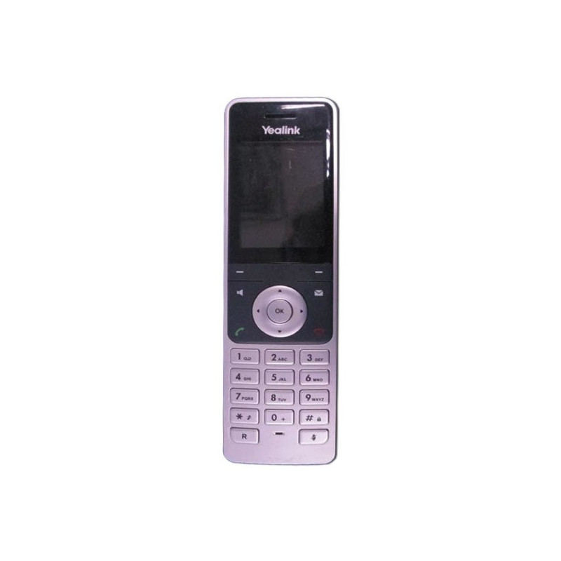 Yealink SIP-W56H DECT-puhelimen luurisetti Soittajan tunnistus musta, Hopea