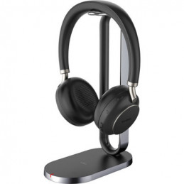 Yealink BH76 Kuulokkeet Langaton Pääpanta Puhelut Musiikki USB A-tyyppi Bluetooth Latausteline musta