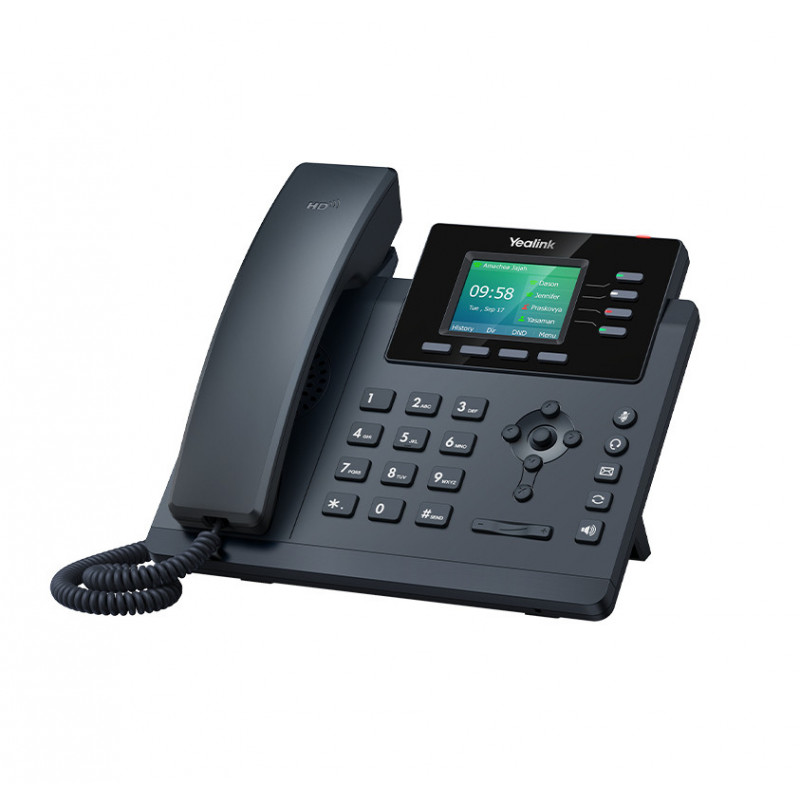 Yealink SIP-T34W IP-puhelin musta 4 linjat LED Wi-Fi