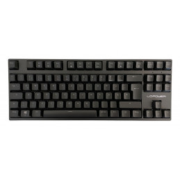 LC-Power LC-KEY-MECH-2-RGB-C-W näppäimistö Pelaaminen USB + RF Wireless + Bluetooth QWERTZ Saksa musta