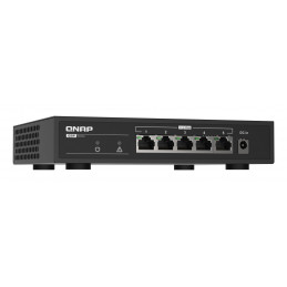 QNAP TS-673A-SW5T NAS- ja tallennuspalvelimet Tower Ryzen Embedded V1500B 8 GB DDR4 0 TB QNAP QTS musta