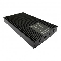 LC-Power LC-M2-C-NVME-2X2-RAID tallennusaseman kotelo SSD-kotelo musta M.2 USB-virta