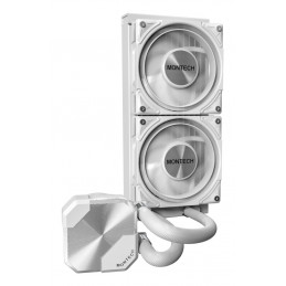 Montech HyperFlow Silent 240 Suoritin All-in-one-nesteenjäähdytin 12 cm Valkoinen 1 kpl