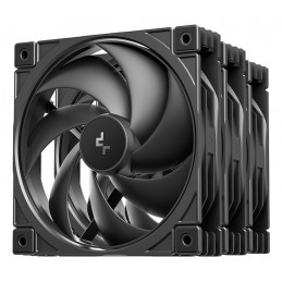 DeepCool FD12 V2 Tietokonekotelo Tuuletin 12 cm musta 4 kpl