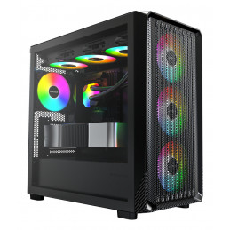 Montech X5M (B) tietokonekotelo Micro Tower musta