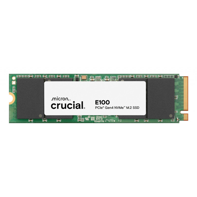 Micron CT2000E100SSD8 SSD-massamuisti 2 TB M.2 PCI Express 4.0 NVMe