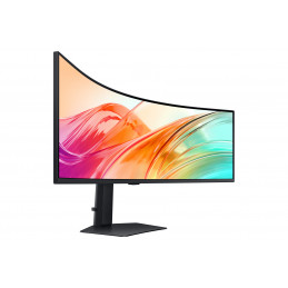 Samsung S95UC tietokoneen litteä näyttö 124,5 cm (49") 5120 x 1440 pikseliä Dual QHD LCD musta