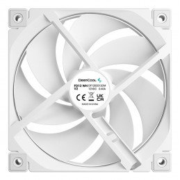 DeepCool FD12 WH V2 Tietokonekotelo Tuuletin 12 cm Valkoinen 1 kpl