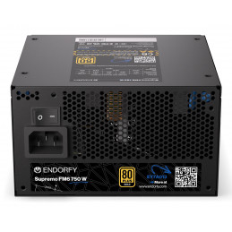 ENDORFY Supremo FM6 750 W virtalähdeyksikkö 24-pin ATX ATX musta