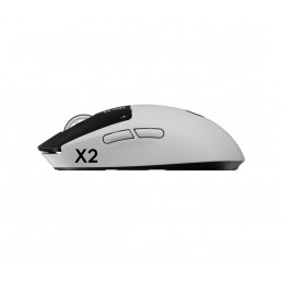 Logitech G PRO X2 SUPERSTRIKE hiiri Pelaaminen Oikeakätinen RF Wireless + USB Type-C Optinen 44000 DPI