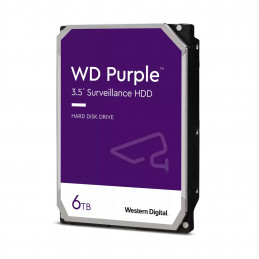 Western Digital Purple sisäinen kiintolevy 6 TB 5400 RPM 256 MB 3.5" Serial ATA III