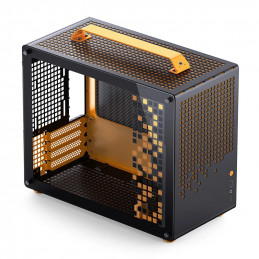 Jonsbo Z20 Orange Black Mini Tower musta, Oranssi