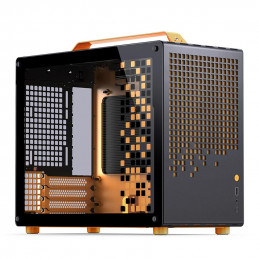 Jonsbo Z20 Orange Black Mini Tower musta, Oranssi