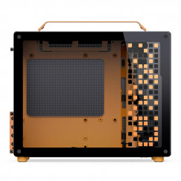 Jonsbo Z20 Orange Black Mini Tower musta, Oranssi