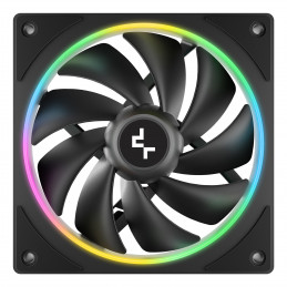 DeepCool FL12 SE 3IN1 Tietokonekotelo Tuuletin 12 cm musta