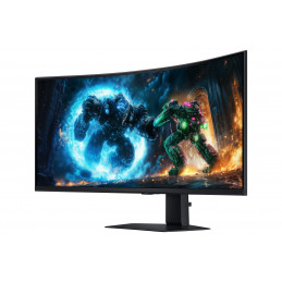 Samsung G75F tietokoneen litteä näyttö 101,6 cm (40") 5120 x 2160 pikseliä WUHD LCD musta