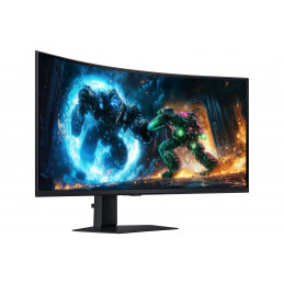 Samsung G75F tietokoneen litteä näyttö 101,6 cm (40") 5120 x 2160 pikseliä WUHD LCD musta