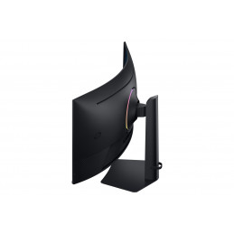Samsung G75F tietokoneen litteä näyttö 101,6 cm (40") 5120 x 2160 pikseliä WUHD LCD musta
