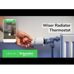 Schneider Electric CCTFR6100Z3 termostaatti Valkoinen