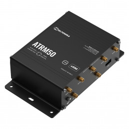 Teltonika ATRM50 5G Router for Transportation, Ultra-High Cellular Speeds, M12 CONNECTORS, DUAL SIM & eSIM, EN 45545-2 and EN