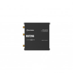 Teltonika RUT206 INDUSTRIAL langaton reititin Nopea Ethernet Yksi kaista (2,4 GHz) 4G musta