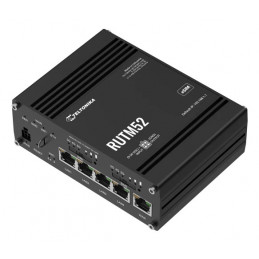 Teltonika RUTM52 langaton reititin Gigabitti Ethernet Kaksitaajuus (2,4 GHz 5 GHz) 5G musta