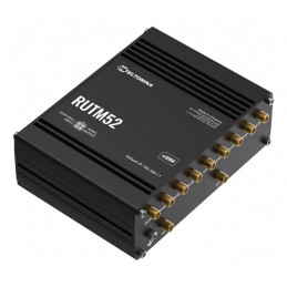 Teltonika RUTM52 langaton reititin Gigabitti Ethernet Kaksitaajuus (2,4 GHz 5 GHz) 5G musta