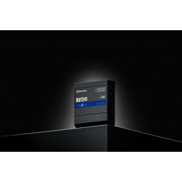 Teltonika RUT241 eSIM | Industrieller 4G-LTE-Router | Cat 4, 2x RJ45 100Mb s, eSIM Matkapuhelinverkon reititin