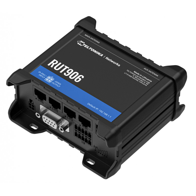 Teltonika · Router· RUT906· LTE Modem Router WLAN - Router - WLAN Matkapuhelinverkon reititin