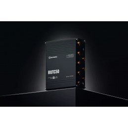 Teltonika RUTC50 langaton reititin Gigabitti Ethernet Kaksitaajuus (2,4 GHz 5 GHz) 5G musta