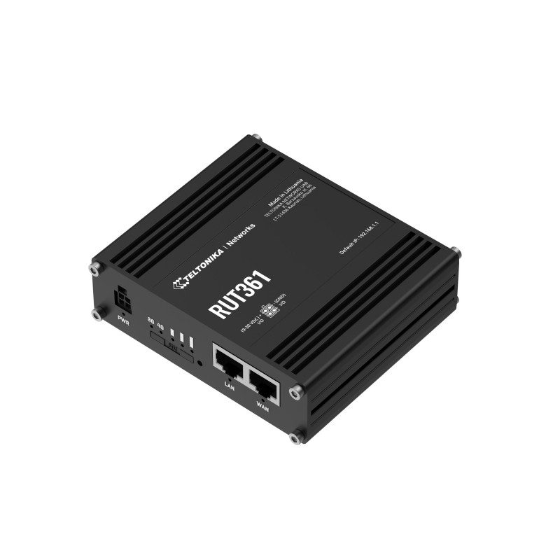 Teltonika RUT361 (EU) LTE CAT6 Matkapuhelinverkon reititin