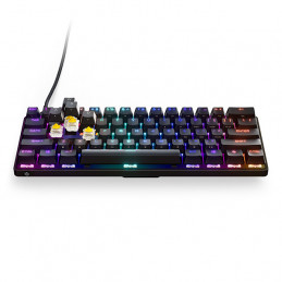 Steelseries Apex 9 Mini näppäimistö Pelaaminen USB QWERTY Pohjoismainen musta