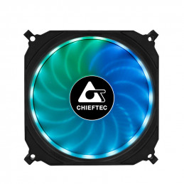 Chieftec CF-1225RGB Tietokoneen jäähdytysjärjestelmä Tietokonekotelo Tuuletin 12 cm musta