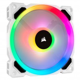 Corsair CO-9050092-WW Tietokoneen jäähdytysjärjestelmä Tietokonekotelo Tuuletin 12 cm Valkoinen