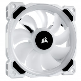 Corsair CO-9050092-WW Tietokoneen jäähdytysjärjestelmä Tietokonekotelo Tuuletin 12 cm Valkoinen