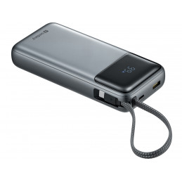 Sandberg 421-29 akku- ja paristolaturi Litium polymeeri (LiPo) 20000 mAh musta, Harmaa