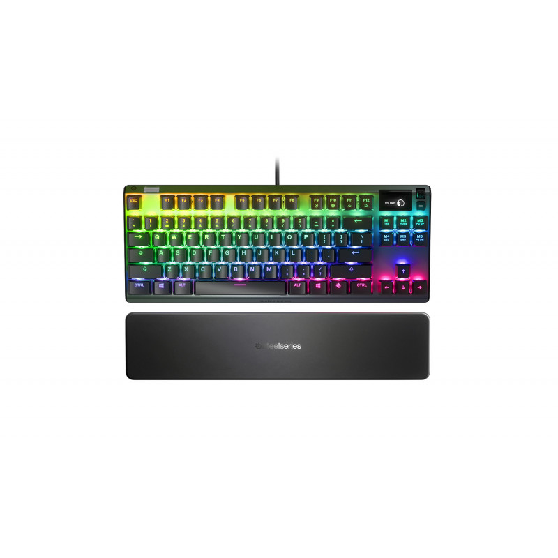 Steelseries Apex Pro TKL näppäimistö Pelaaminen USB QWERTY Norjalainen Harmaa