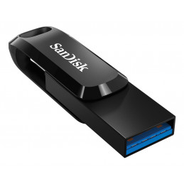 SanDisk Ultra Dual Drive Go USB-muisti 2 TB USB Type-A   USB Type-C 3.2 Gen 1 (3.1 Gen 1) musta