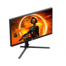 AOC G3 Q27G3XMN BK tietokoneen litteä näyttö 68,6 cm (27") 2560 x 1440 pikseliä 2K Ultra HD LED musta, Punainen