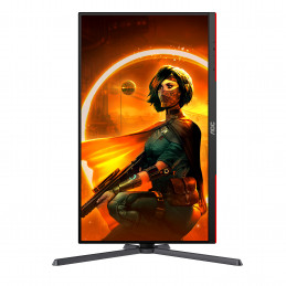 AOC G3 Q27G3XMN BK tietokoneen litteä näyttö 68,6 cm (27") 2560 x 1440 pikseliä 2K Ultra HD LED musta, Punainen