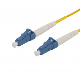 Deltaco OS2 Fiber cable, LC – LC, simplex, singlemode, UPC, 5m
