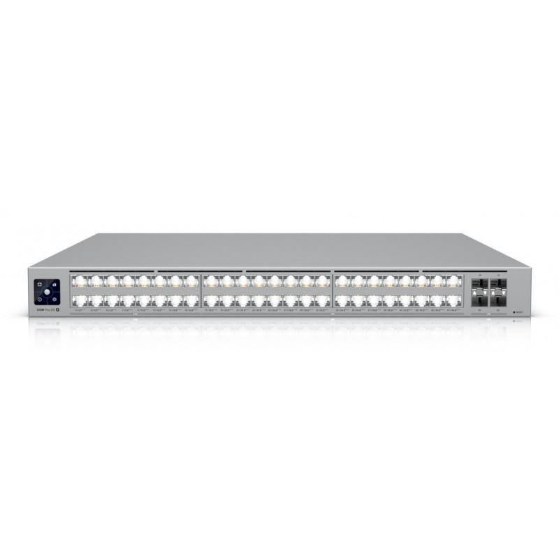 Ubiquiti UniFi Pro XG 48 PoE Hallittu L3 10G Ethernet (100 1000 10000) Power over Ethernet -tuki 1U Harmaa
