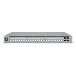 Ubiquiti UniFi Pro Max 48 PoE Hallittu L3 Gigabit Ethernet (10 100 1000) Power over Ethernet -tuki 1U Harmaa