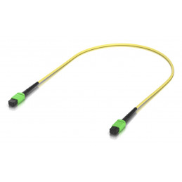 Ubiquiti UACC-OFC-SA-MPMP-0.5M-10 InfiniBand- ja kuituoptiikkakaapeli 0,5 m MPO Keltainen