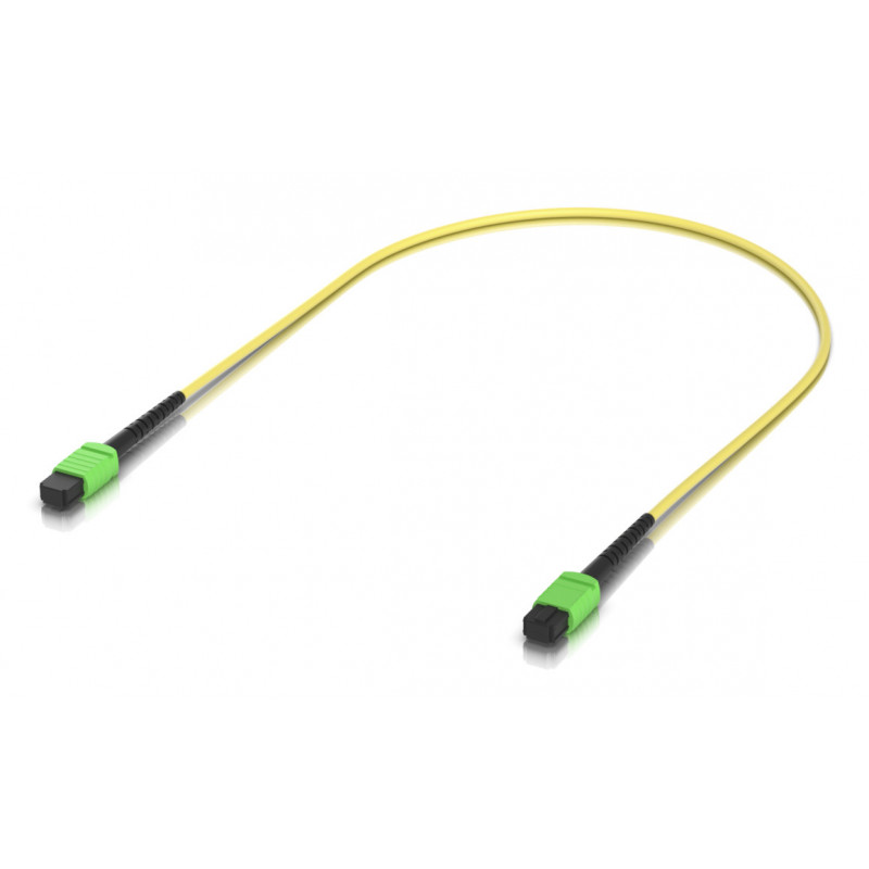 Ubiquiti UACC-OFC-SA-MPMP-0.5M-10 InfiniBand- ja kuituoptiikkakaapeli 0,5 m MPO Keltainen