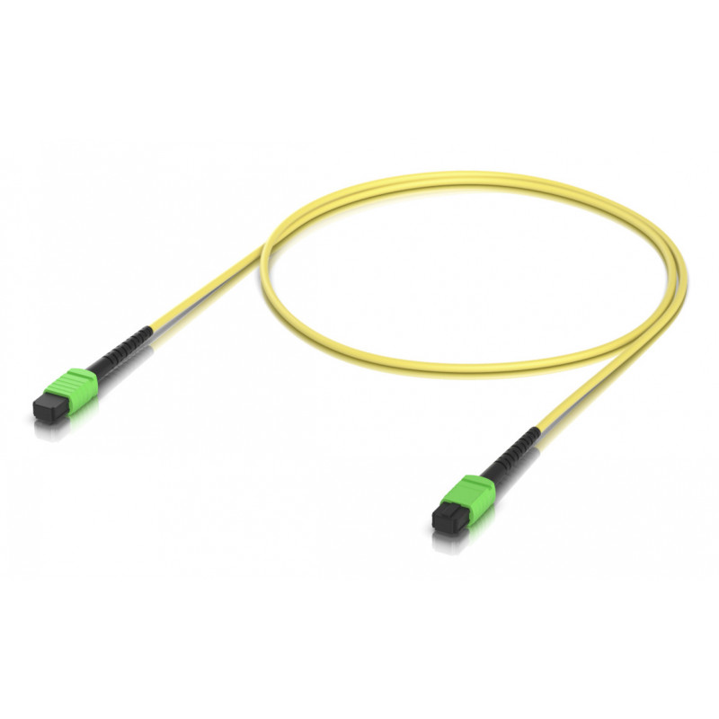 Ubiquiti UACC-OFC-SA-MPMP-1M-10 InfiniBand- ja kuituoptiikkakaapeli MPO Keltainen