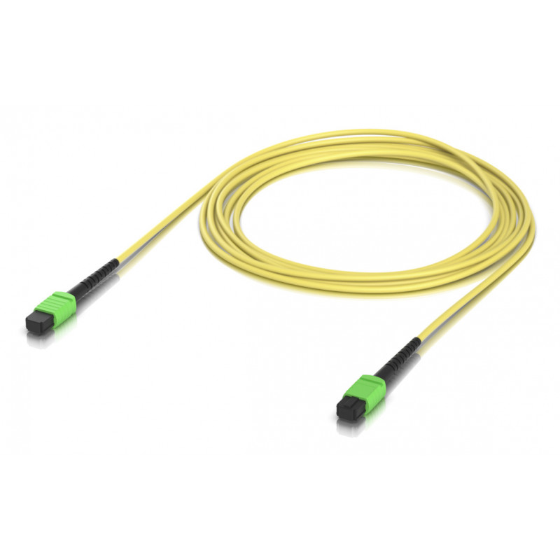 Ubiquiti UACC-OFC-SA-MPMP-3M-10 InfiniBand- ja kuituoptiikkakaapeli MPO Keltainen