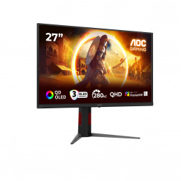 AOC G4 Q27G4ZD tietokoneen litteä näyttö 68,6 cm (27") 2560 x 1440 pikseliä Quad HD QD-OLED musta, Punainen