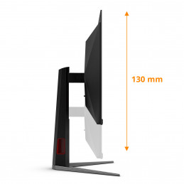 AOC G4 Q27G4ZD tietokoneen litteä näyttö 68,6 cm (27") 2560 x 1440 pikseliä Quad HD QD-OLED musta, Punainen